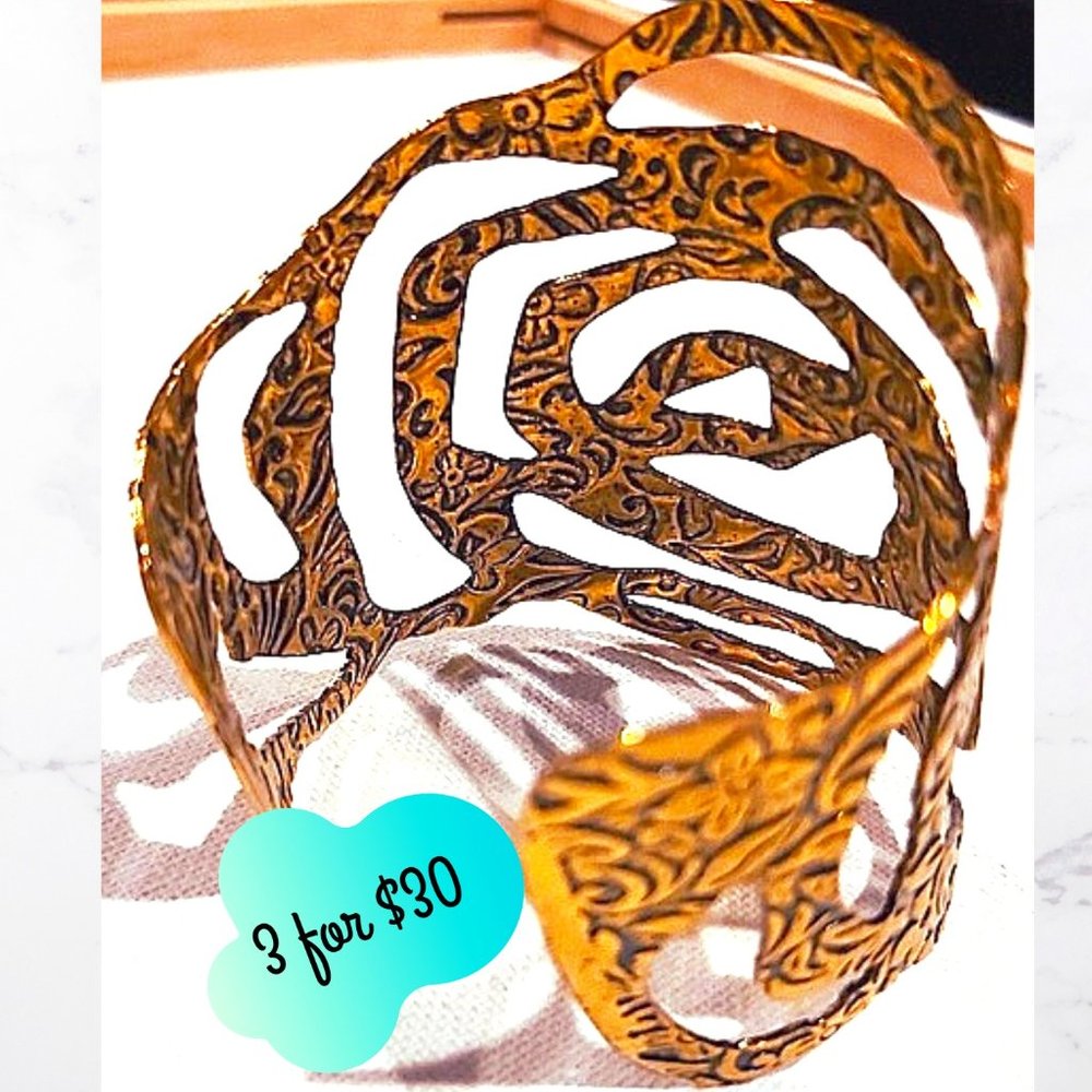 3/$30 Bronze Bracelet